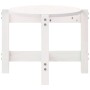 Mesa de centro de madera maciza de pino blanco 87x48x35 cm de vidaXL, Mesas de centro - Ref: Foro24-822323, Precio: 38,95 €, ...