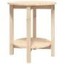 Mesa de centro de madera maciza de pino Ø55x60 cm de vidaXL, Mesas de centro - Ref: Foro24-822352, Precio: 57,14 €, Descuento: %
