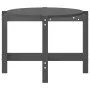 Mesa de centro de madera maciza de pino gris 118x63x45 cm de vidaXL, Mesas de centro - Ref: Foro24-822319, Precio: 51,95 €, D...