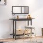 Mesa consola de madera maciza de pino gris 110x40x80 cm de vidaXL, Mesas de centro - Ref: Foro24-822299, Precio: 57,41 €, Des...