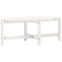 Mesa de centro de madera maciza de pino blanco 118x63x45 cm de vidaXL, Mesas de centro - Ref: Foro24-822318, Precio: 55,13 €,...