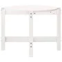 Mesa de centro de madera maciza de pino blanco 118x63x45 cm de vidaXL, Mesas de centro - Ref: Foro24-822318, Precio: 54,63 €,...