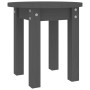 Mesa de centro de madera maciza de pino gris Ø35x35 cm de vidaXL, Mesas de centro - Ref: Foro24-822339, Precio: 29,60 €, Desc...