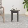 Mesa de centro de madera maciza de pino gris Ø35x35 cm de vidaXL, Mesas de centro - Ref: Foro24-822339, Precio: 29,20 €, Desc...