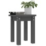 Mesa de centro de madera maciza de pino gris Ø35x35 cm de vidaXL, Mesas de centro - Ref: Foro24-822339, Precio: 29,60 €, Desc...