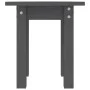 Mesa de centro de madera maciza de pino gris Ø35x35 cm de vidaXL, Mesas de centro - Ref: Foro24-822339, Precio: 29,20 €, Desc...