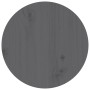 Mesa de centro de madera maciza de pino gris Ø35x35 cm de vidaXL, Mesas de centro - Ref: Foro24-822339, Precio: 29,60 €, Desc...