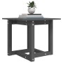 Mesa de centro de madera maciza de pino gris 50x50x45 cm de vidaXL, Mesas de centro - Ref: Foro24-822174, Precio: 34,17 €, De...