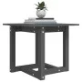 Mesa de centro de madera maciza de pino gris 50x50x45 cm de vidaXL, Mesas de centro - Ref: Foro24-822174, Precio: 34,17 €, De...