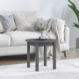 Mesa de centro de madera maciza de pino gris Ø 45x40 cm de vidaXL, Mesas de centro - Ref: Foro24-822334, Precio: 37,96 €, Des...