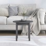 Mesa de centro de madera maciza de pino gris Ø 45x40 cm de vidaXL, Mesas de centro - Ref: Foro24-822334, Precio: 37,96 €, Des...