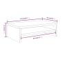 Soporte de monitor madera contrachapada gris Sonoma 42x24x13 cm de vidaXL, Muebles TV - Ref: Foro24-815268, Precio: 18,63 €, ...