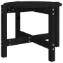 Couchtisch aus massivem schwarzem Kiefernholz, 62,5 x 45 cm von vidaXL, Couchtisch - Ref: Foro24-822306, Preis: 37,44 €, Raba...