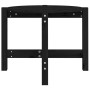 Mesa de centro de madera maciza de pino negro 62,5x45 cm de vidaXL, Mesas de centro - Ref: Foro24-822306, Precio: 42,04 €, De...