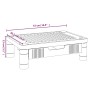 Soporte para monitor negro 43x30,5x13 cm de vidaXL, Muebles TV - Ref: Foro24-51722, Precio: 18,46 €, Descuento: %
