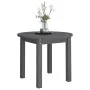 Mesa de centro de madera maciza de pino gris Ø 55x45 cm de vidaXL, Mesas de centro - Ref: Foro24-822329, Precio: 45,73 €, Des...