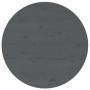 Mesa de centro de madera maciza de pino gris Ø 55x45 cm de vidaXL, Mesas de centro - Ref: Foro24-822329, Precio: 46,29 €, Des...