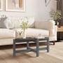 Mesa de centro de madera maciza de pino gris 87x48x35 cm de vidaXL, Mesas de centro - Ref: Foro24-822324, Precio: 36,91 €, De...