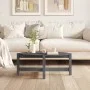 Mesa de centro de madera maciza de pino gris 87x48x35 cm de vidaXL, Mesas de centro - Ref: Foro24-822324, Precio: 36,91 €, De...