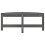 Mesa de centro de madera maciza de pino gris 87x48x35 cm de vidaXL, Mesas de centro - Ref: Foro24-822324, Precio: 36,91 €, De...