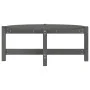 Mesa de centro de madera maciza de pino gris 87x48x35 cm de vidaXL, Mesas de centro - Ref: Foro24-822324, Precio: 36,91 €, De...