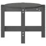 Mesa de centro de madera maciza de pino gris 87x48x35 cm de vidaXL, Mesas de centro - Ref: Foro24-822324, Precio: 36,91 €, De...