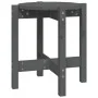 Mesa de centro de madera maciza de pino gris Ø42,5x45 cm de vidaXL, Mesas de centro - Ref: Foro24-822314, Precio: 24,60 €, De...