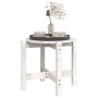 Mesa de centro de madera maciza de pino blanco Ø52,5x45 cm de vidaXL, Mesas de centro - Ref: Foro24-822308, Precio: 30,73 €, ...