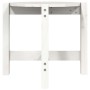 Mesa de centro de madera maciza de pino blanco Ø52,5x45 cm de vidaXL, Mesas de centro - Ref: Foro24-822308, Precio: 30,73 €, ...