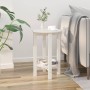 Mesa de centro de madera maciza de pino blanco Ø40x60 cm de vidaXL, Mesas de centro - Ref: Foro24-822358, Precio: 48,91 €, De...
