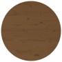Mesa de centro de madera maciza de pino marrón miel Ø 55x45 cm de vidaXL, Mesas de centro - Ref: Foro24-822330, Precio: 36,19...