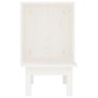Casa para gatos de madera maciza de pino blanco 60x36x60 cm de vidaXL, Mobiliario para gatos - Ref: Foro24-822453, Precio: 53...