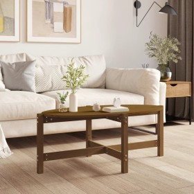 Mesa de centro madera maciza de pino marrón miel 118x63x45 cm de vidaXL, Mesas de centro - Ref: Foro24-822320, Precio: 55,91 ...