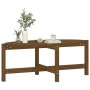 Mesa de centro madera maciza de pino marrón miel 118x63x45 cm de vidaXL, Mesas de centro - Ref: Foro24-822320, Precio: 55,91 ...