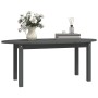 Mesa de centro de madera maciza de pino gris 110x55x45 cm de vidaXL, Mesas de centro - Ref: Foro24-822344, Precio: 71,72 €, D...