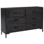Aparador de madera maciza de pino negro 110x35x70 cm de vidaXL, Aparadores - Ref: Foro24-349922, Precio: 269,33 €, Descuento: %