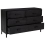 Aparador de madera maciza de pino negro 110x35x70 cm de vidaXL, Aparadores - Ref: Foro24-349922, Precio: 282,86 €, Descuento: %
