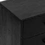 Aparador de madera maciza de pino negro 110x35x70 cm de vidaXL, Aparadores - Ref: Foro24-349922, Precio: 269,33 €, Descuento: %