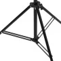 Soporte para fondos en forma de T negro 201x60x(70-200) cm de vidaXL, Montajes de estudio - Ref: Foro24-190253, Precio: 31,86...