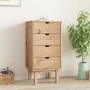 OTTA chest of drawers solid pine wood 45x39x90 cm by vidaXL, Drawers - Ref: Foro24-348579, Price: 106,94 €, Discount: %
