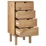 OTTA chest of drawers solid pine wood 45x39x90 cm by vidaXL, Drawers - Ref: Foro24-348579, Price: 106,94 €, Discount: %