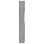 Armario de baño madera contrachapada gris Sonoma 32x25,5x190 cm de vidaXL, Muebles de baño - Ref: Foro24-815538, Precio: 72,7...