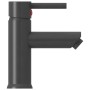 Grifo para lavabo de baño acabado gris 130x176 mm de vidaXL, Grifos - Ref: Foro24-149068, Precio: 29,23 €, Descuento: %