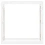 Estante para leña madera maciza de pino blanco 100x25x100 cm de vidaXL, Accesorios para bolsas y soportes de leña - Ref: Foro...