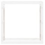 Estante para leña madera maciza de pino blanco 100x25x100 cm de vidaXL, Accesorios para bolsas y soportes de leña - Ref: Foro...