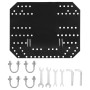 Pala quitanieves para quad ATV 150x38 cm negro de vidaXL, Palas para nieve - Ref: Foro24-153129, Precio: 375,25 €, Descuento: %