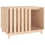 Caseta para perros madera maciza de pino 100x70x72 cm de vidaXL, Casetas para perros - Ref: Foro24-822491, Precio: 127,41 €, ...