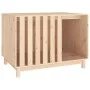 Caseta para perros madera maciza de pino 100x70x72 cm de vidaXL, Casetas para perros - Ref: Foro24-822491, Precio: 152,64 €, ...