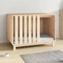 Caseta para perros madera maciza de pino 100x70x72 cm de vidaXL, Casetas para perros - Ref: Foro24-822491, Precio: 152,64 €, ...