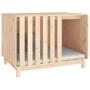 Caseta para perros madera maciza de pino 100x70x72 cm de vidaXL, Casetas para perros - Ref: Foro24-822491, Precio: 152,64 €, ...